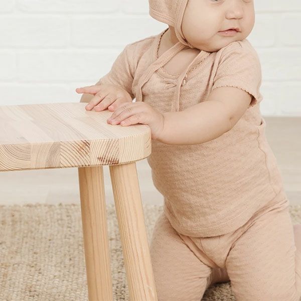 オーガニックコットン ベビーポインテルTシャツ（半袖）