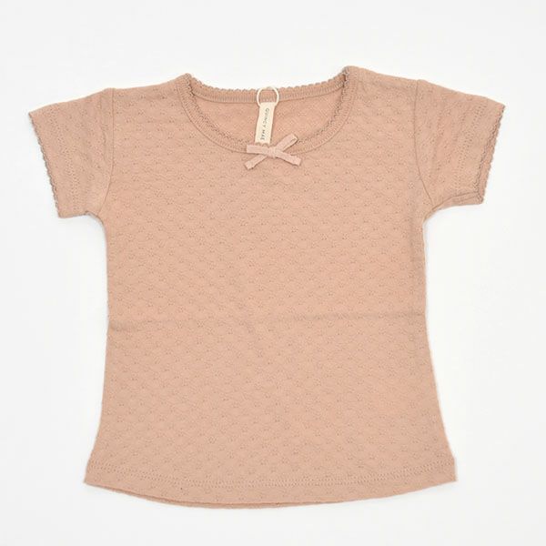 オーガニックコットン ベビーポインテルTシャツ（半袖）