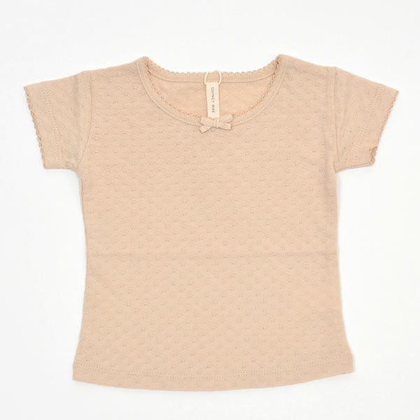オーガニックコットン ベビーポインテルTシャツ（半袖）
