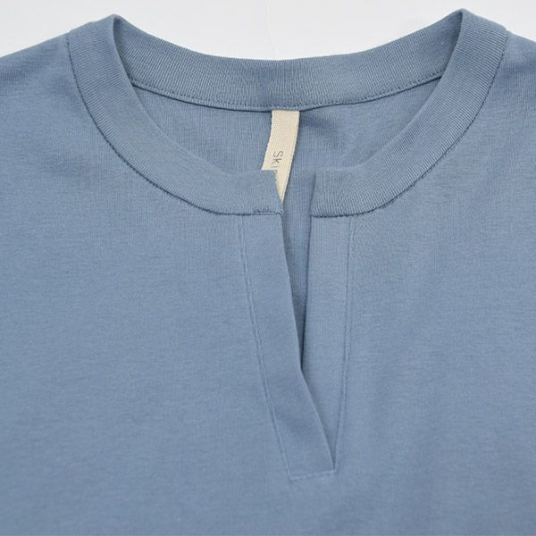 オーガニックコットン ノースリーブコンビドレス