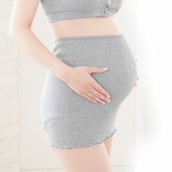 オーガニックコットン 肌にやさしいリブ腹巻き