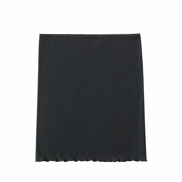 オーガニックコットン 肌にやさしいリブ腹巻き