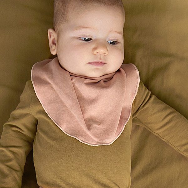 オーガニックコットン ベビー シンプルビブ