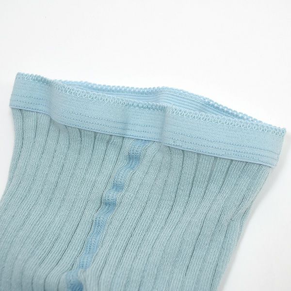 【SALE／30%OFF】 オーガニックコットン キッズリブタイツ