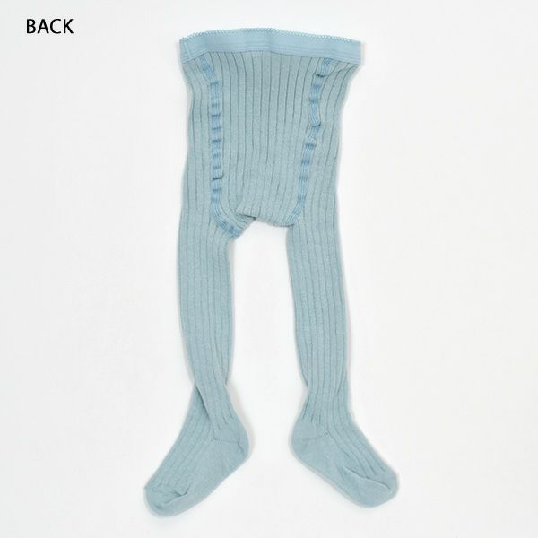 【SALE／30%OFF】 オーガニックコットン キッズリブタイツ