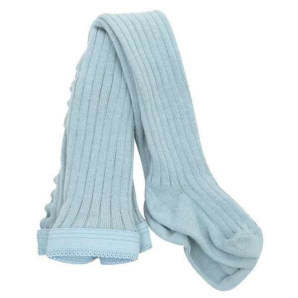 【SALE／30%OFF】 オーガニックコットン キッズリブタイツ