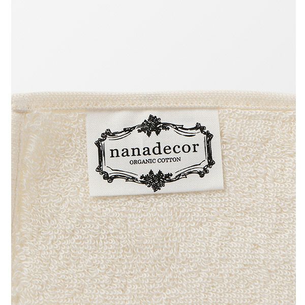 オーガニックコットン ソフィパイピングミニタオル コスメアイエロー 25×25