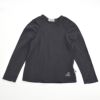【SALE／40%OFF】オーガニックコットン キッズ ラッフルショルダーTシャツ(長袖)