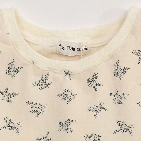 【SALE／40%OFF】オーガニックコットン キッズ 裏起毛スウェットシャツ BLOOM(長袖)