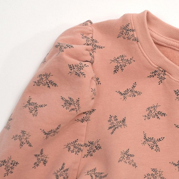 【SALE／40%OFF】オーガニックコットン キッズ 裏起毛スウェットシャツ BLOOM(長袖)