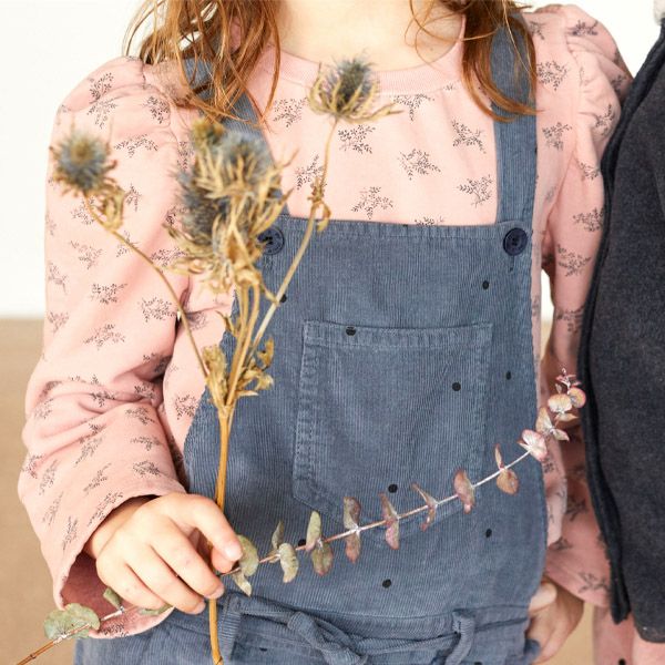 【SALE／40%OFF】オーガニックコットン キッズ 裏起毛スウェットシャツ BLOOM(長袖)