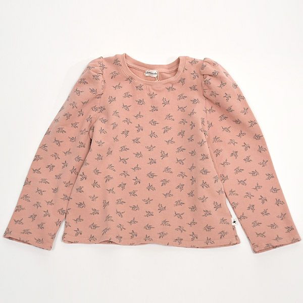 【SALE／40%OFF】オーガニックコットン キッズ 裏起毛スウェットシャツ BLOOM(長袖)