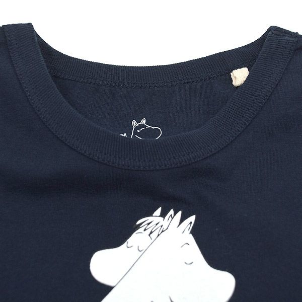 オーガニックコットン キッズムーミンTシャツ ハグ