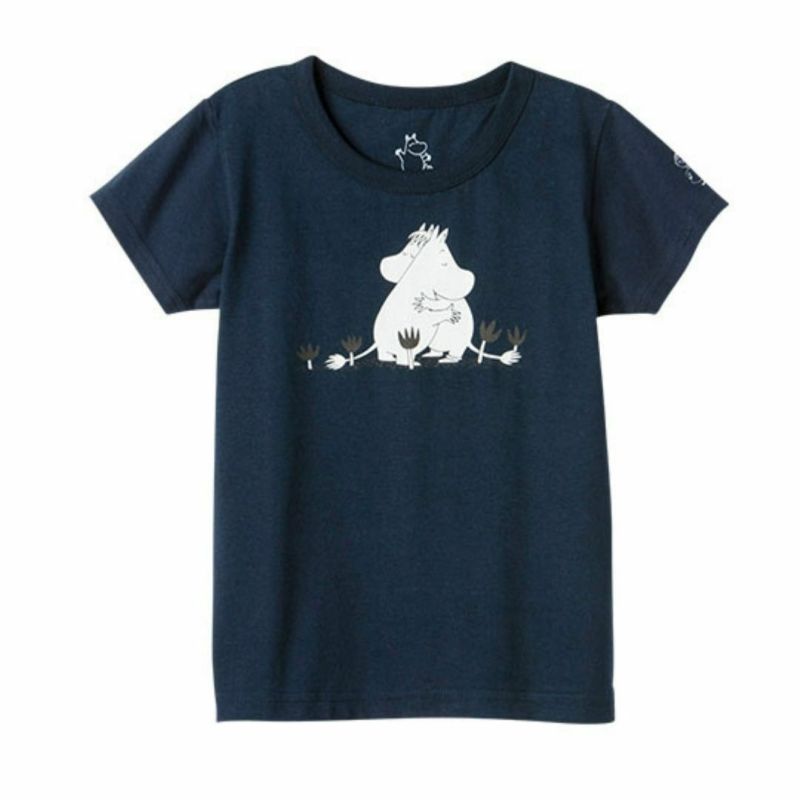 オーガニックコットン キッズムーミンTシャツ ハグ