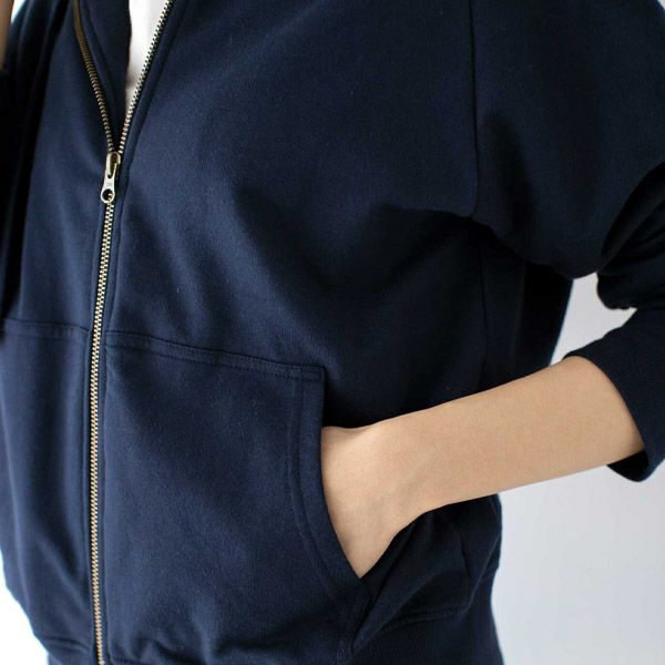 オーガニックコットン ミニ裏毛パーカー