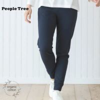 オーガニックコットン ミニ裏毛スリムパンツ