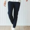 オーガニックコットン ミニ裏毛スリムパンツ