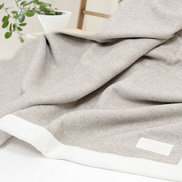 オーガニックコットン&ヤク Wフェイス綿毛布 140×200