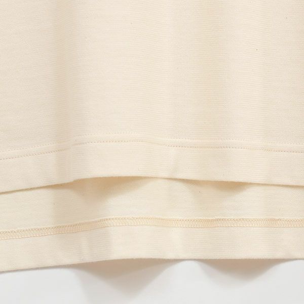 オーガニックコットン Vネックプルオーバー(半袖)