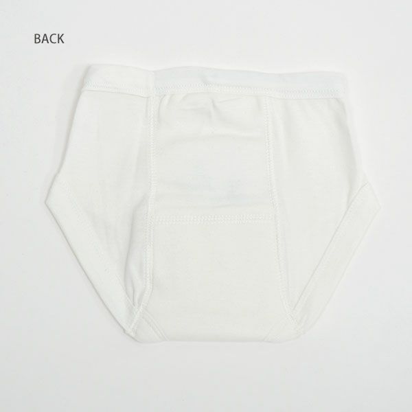 オーガニックコットン トイレトレーニングパンツ White