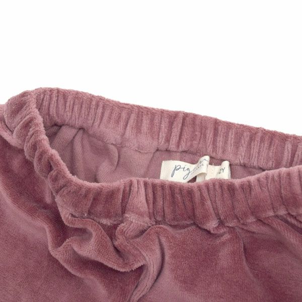 【SALE／20%OFF】オーガニックコットン ベビーベロアブルマ