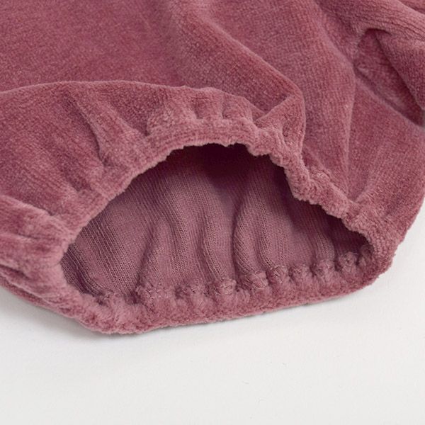 【SALE／20%OFF】オーガニックコットン ベビーベロアブルマ