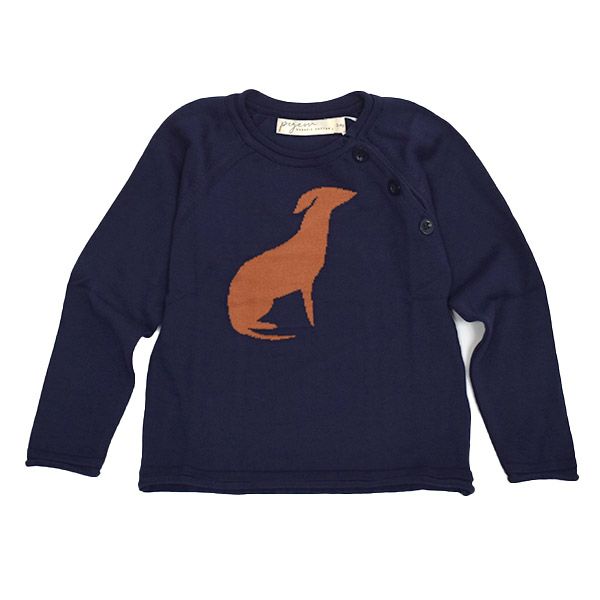 【SALE／20%OFF】オーガニックコットン ベビーラグランニットプルオーバー