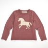 【SALE／20%OFF】オーガニックコットン ベビーラグランニットプルオーバー