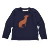 【SALE／20%OFF】オーガニックコットン キッズラグランニットプルオーバー