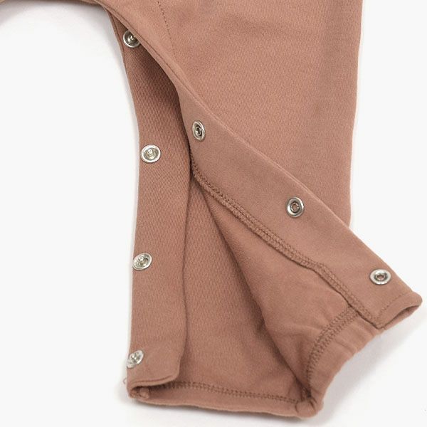 【SALE／20%OFF】 オーガニックコットン ベビージャンプスーツ（長袖）