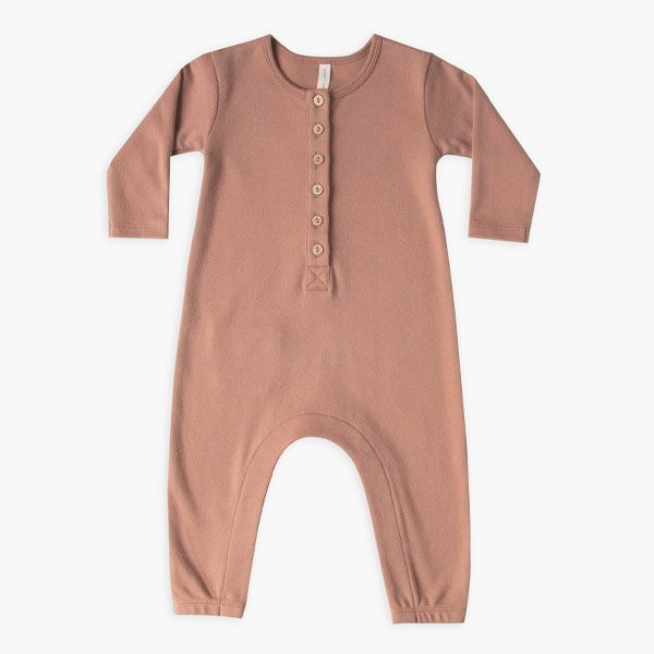 【SALE／20%OFF】 オーガニックコットン ベビージャンプスーツ（長袖）