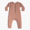 【SALE／20%OFF】 オーガニックコットン ベビージャンプスーツ（長袖）