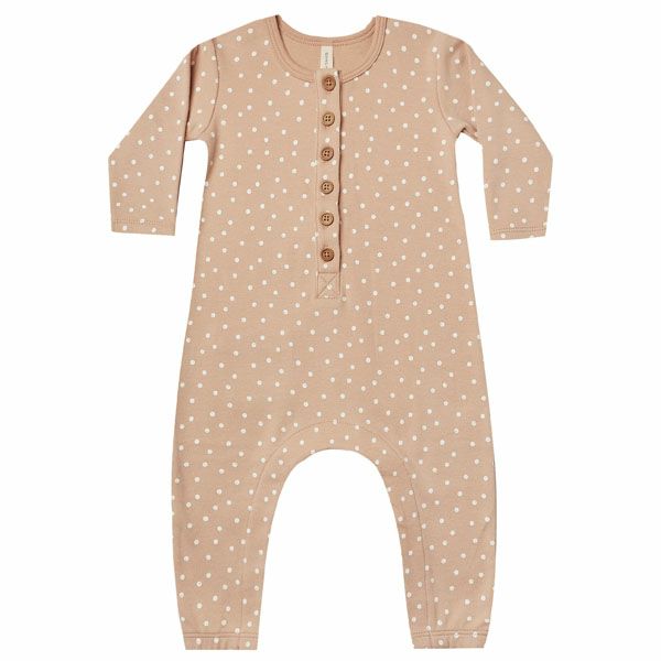 【SALE／20%OFF】 オーガニックコットン ベビージャンプスーツ（長袖）