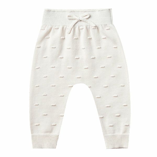 【SALE／30%OFF】 オーガニックコットン ベビーニットパンツ