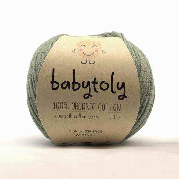 オーガニックコットン Supersoft Cotton yarn 50g Sage