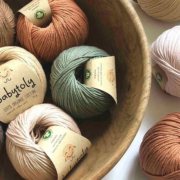 オーガニックコットン Supersoft Cotton yarn 50g Mocha