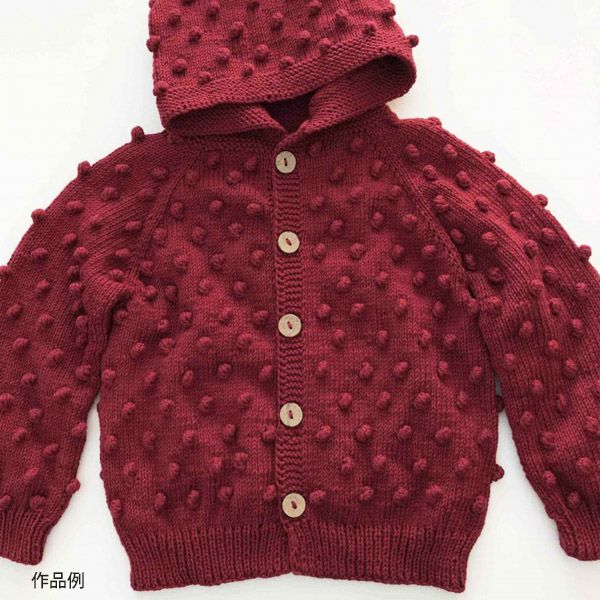 オーガニックコットン Supersoft Cotton yarn 50g DeepRed