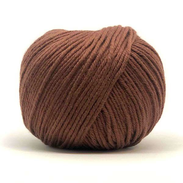 オーガニックコットン Supersoft Cotton yarn 50g Chocolate