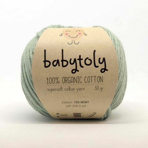 オーガニックコットン Supersoft Cotton yarn 50g Mint
