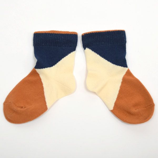 オーガニックコットン キッズソックスN.7