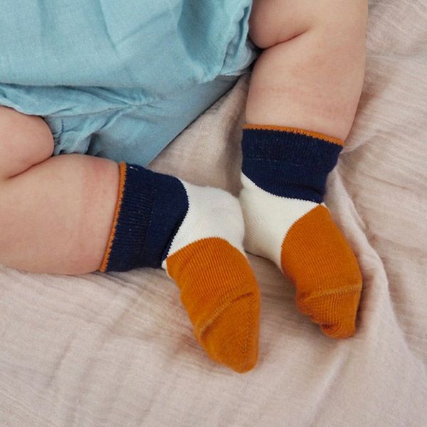 オーガニックコットン キッズソックスN.7