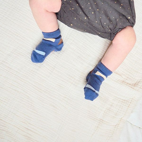 オーガニックコットン キッズソックスN.17