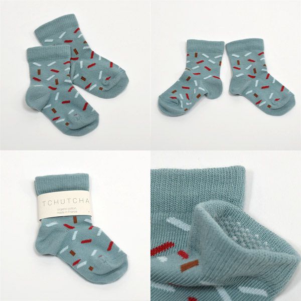 オーガニックコットン キッズソックスN.27