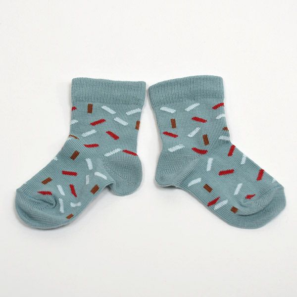 オーガニックコットン キッズソックスN.27