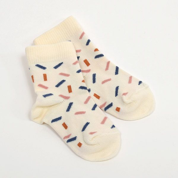 オーガニックコットン キッズソックスN.28