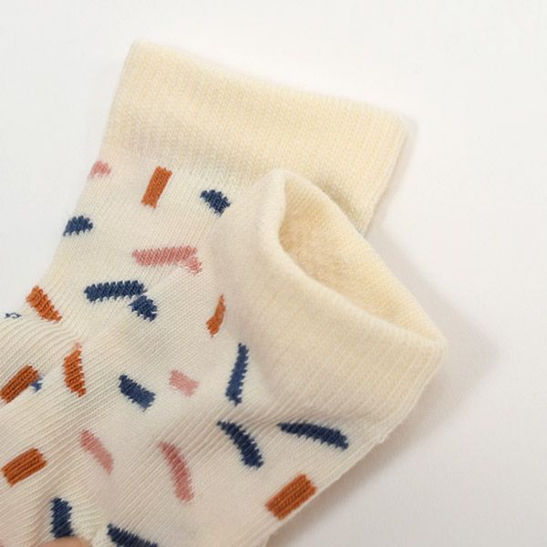オーガニックコットン キッズソックスN.28