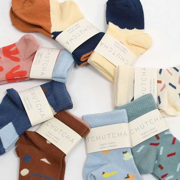 オーガニックコットン キッズソックスN.28
