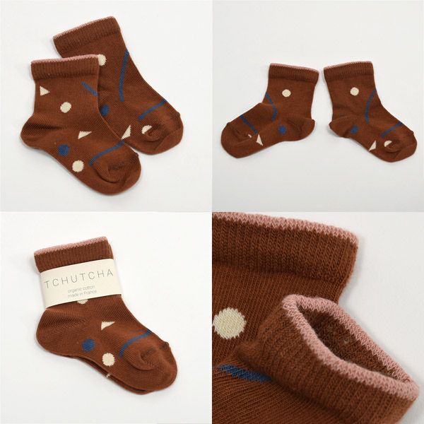 オーガニックコットン ベビーソックスN.18