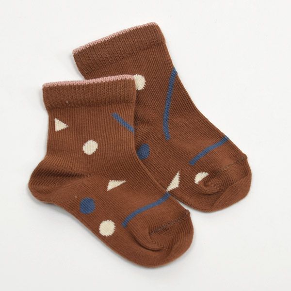 オーガニックコットン ベビーソックスN.18