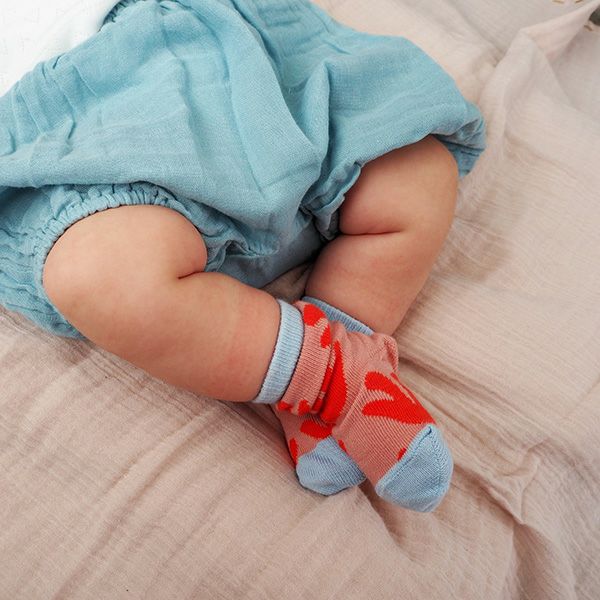 オーガニックコットン ベビーソックスN.16